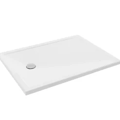 Receveur de douche 120 x 90 JACOB DELAFON Gaspard extra-plat céramique bonde à gauche