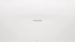 Receveur de douche 90 x 120 x 4 cm, Quaryl Marbre blanc, Villeroy & Boch Squaro Infinity