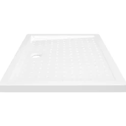 Receveur de douche avec picots Blanc 90x70x4 cm ABS vidaXL