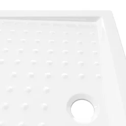 Receveur de douche avec picots Blanc 90x70x4 cm ABS vidaXL