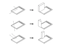 Receveur de douche extra plat à poser ou à encastrer recoupable en résine SMC avec siphon - Noir - 160 x 90 cm - LYROSA