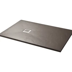 Receveur de douche extra plat 80x120 couleur taupe