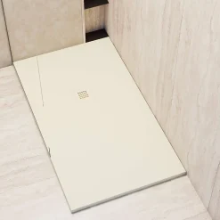 Receveur de douche extraplat blanc ivoire 90x160 cm Arena - POALGI