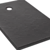 Receveur de douche extra-plat 90 x 160 cm anthracite Oscar Jacob Delafon