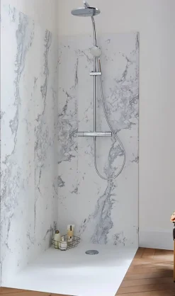 Receveur de douche extra-plat 80 x 140 cm blanc Oscar Jacob Delafon