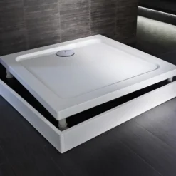 Receveur de douche JACOB DELAFON Flight carré extra plat Douche italienne 90 x 90, blanc