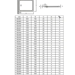 Receveur de douche JACOB DELAFON Flight rectangle extra plat antidérapant 110 x 80 cm
