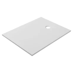 Receveur de douche l.90 x L.120 cm blanc antidérapant GoodHome Leira