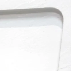 Receveur de douche 100x80 cm acrylique extraplat CRYSTA - Blanc
