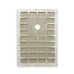 Receveur De Douche 90X70 En Résine Blanche, Avec Douchette En Acier Assortie Muse
