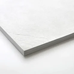 Receveur De Douche 70X70 En Résine Blanche Effet Pierre Avec Paroi De Douche Muse