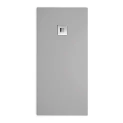 Receveur de douche 90x170cm extra plat MADISON en resine surface ardoisee beton