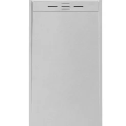 Receveur Résine 120 x 80 Façon Ardoise Blanc Essebagno