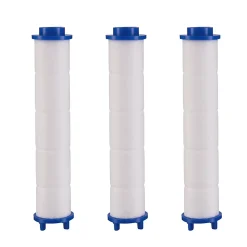 Recharge filtration coton pour douchette Helisseo Change your life vendue par 3 pièces