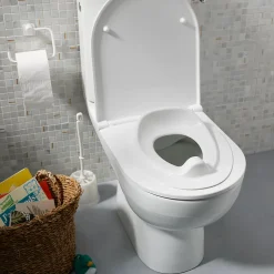 Reducteur Abattant WC GoodHome Yalu blanc