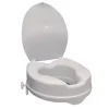 Réhausse WC avec couvercle plastique Godonnier blanc 10 cm
