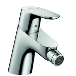 Robinet bidet HANSGROHE Focus Chromé avec tirette et vidage
