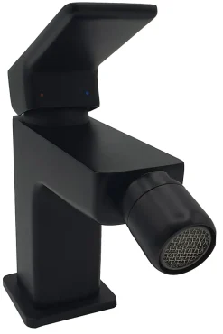 Robinet Bidet Noir Monocommande Parma
