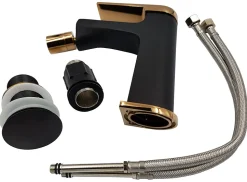 Robinet Bidet Noir Monocommande Midnight