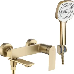 Robinet De Baignoire Rea My1902-3Gg Storm Brush Gold