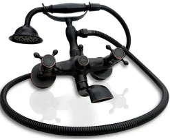 Robinet de baignoire REA Retro Old Black