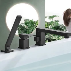 Robinet de baignoire REA Glen Black Trois Parties