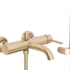 Robinet De Baignoire Rea Lungo Brush Gold