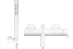 Robinet de baignoire REA Lungo White Matt