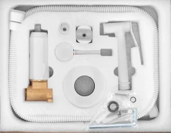 Robinet de bidet encastré REA Lungo loop white