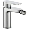 Robinet de bidet monocommande FUS avec finition chromée brillante en laiton Kibath