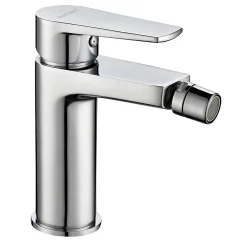 Robinet de bidet monocommande ASTRO avec finition chromée brillante en laiton Kibath