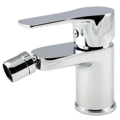 Robinet de bidet monocommande NAD avec finition chromée brillante en laiton Kibath
