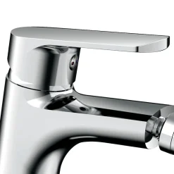 Robinet de bidet monocommande SIX avec finition chromée brillante en laiton Kibath
