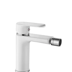 Robinet de bidet REA Bloom white chrom