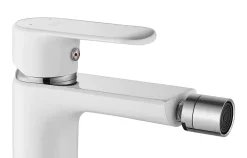 Robinet de bidet REA Bloom white chrom