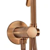 Robinet De Bidet Rea Loop Lungo Brush Copper