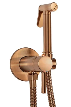Robinet De Bidet Rea Loop Lungo Brush Copper
