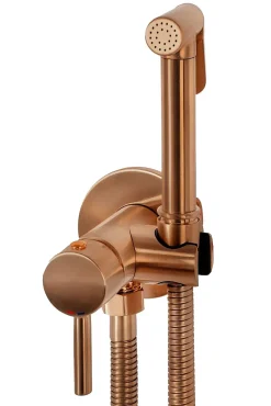 Robinet De Bidet Rea Loop Lungo Brush Copper