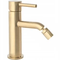 Robinet De Bidet Rea Lungo Brush Gold