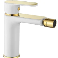 Robinet De Bidet Rea My1805-9Wg Bloom White/Gold