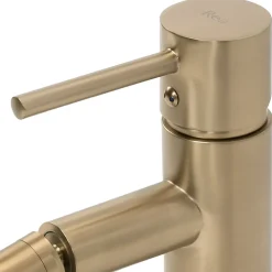 Robinet de bidet REA Tess gold brush