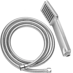 Robinet de douche monocommande VERCO avec finition chromée brillante en laiton Kibath