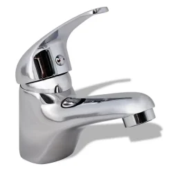 Robinet de lavabo chrome toilette salle Helloshop26