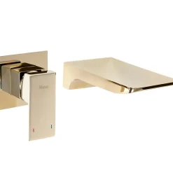 Robinet De Lavabo Encastré Rea Mason Gold