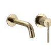 Robinet De Lavabo Encastré Rea Argon Js-622704G Gold