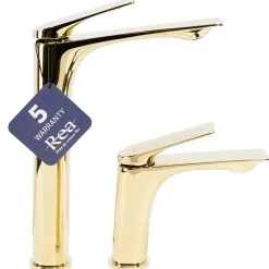 Robinet de lavabo REA Avalon gold high