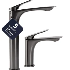 Robinet de lavabo REA Avalon titanium low