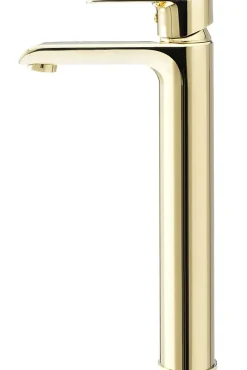 Robinet de lavabo REA Bloom gold high