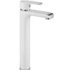 Robinet de lavabo REA Bloom white chrome high