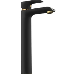 Robinet de lavabo REA Bloom black gold high